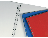 Draadrug GBC 10mm US/21rings A4 zilver 100 stuks