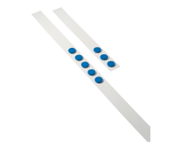 Bande murale Desq 100cm avec 5 aimants bleus 32mm