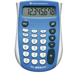 DE_CALC. DE POCHE TI-503SV TEXAS
