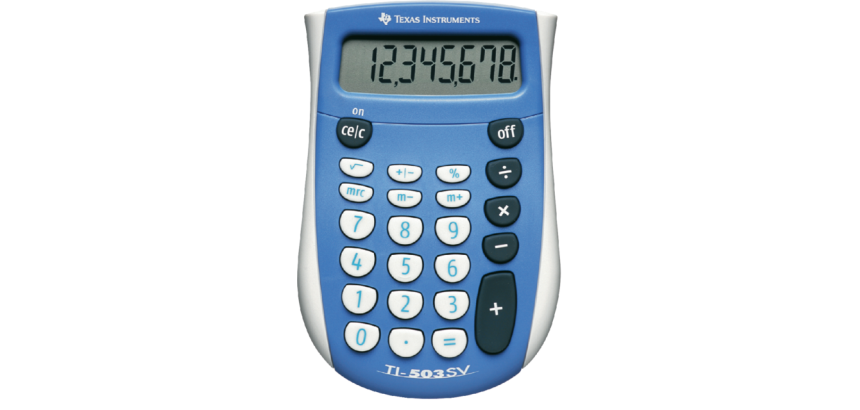 Calculatrice TI-503SV