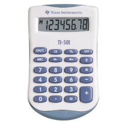 DE_CALCULATR.POCHE TI-501 TEXAS