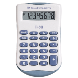 EN_CALCULATR.POCHE TI-501 TEXAS