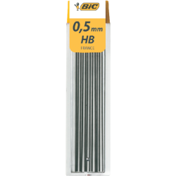 Mine BIC HB 0,5mm 12 pièces