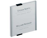 Plaque de porte Durable 149x148mm