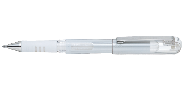 Pentel Gel Pen K230M Medium White