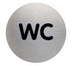 Pictogramme Durable 4907 WC rond 83mm