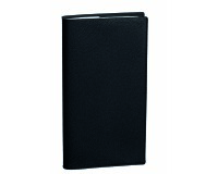 Quo Vadis - Agenda - 2026 - Anoslim - Mensuel - Français - Impala - Noir - 12 mois de janv à déc. - 7,5x20 cm avec répertoire