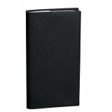 Quo Vadis - Agenda avec répertoire - 2027 - Anoslim - Mensuel - Français - Impala - Noir - 12 mois de janvier à décembre - 7,5x20 cm
