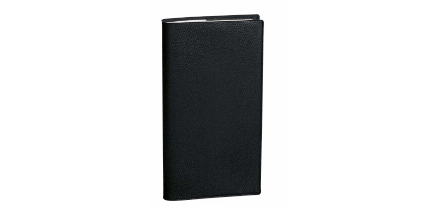 Quo Vadis - Agenda avec répertoire - 2027 - Anoslim - Mensuel - Français - Impala - Noir - 12 mois de janvier à décembre - 7,5x20 cm