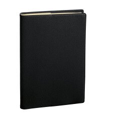 Agenda Semainier Miniweek Quo Vadis - Français - Impala - 12 mois de Janv/Déc - 7x10 cm  - Noir