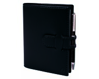 Quo Vadis - Agenda - 2026 - Miniweek Prestige - Semainier Horizontal - Français - Soho - Noir - 12 mois de janv à déc. - 7x10 cm - porte-mine