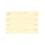 Quo Vadis - Recharge Agenda - 2026 - Miniweek Prestige - Semainier Horizontal - Français - 12 mois de janv à déc. - 7x10 cm