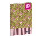 Quo Vadis - Agenda année scolaire - 2026-2027 - Hebdocolor 15 - Semainier Horizontal - Français - Canopy Fleurs - 12 mois de août à juillet - 10x15 cm