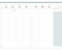 Quo Vadis - Recharge Agenda - 2027 - Affaires Color - Semainier Planning - Multilingue - 13 mois de décembre à décembre - 10x15 cm