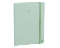 Quo Vadis - Agenda - 2026 - Ministre - Semainier Planning - Multilingue - Pastel - 13 mois de déc. à déc. - 16x24 cm