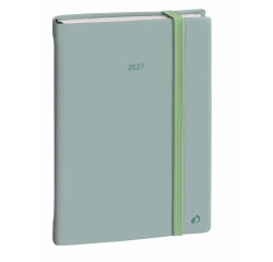 Quo Vadis - Agenda - 2027 - Daily 21 Color - Journalier - Multilingue - Pastel - Vert clair - 12 mois de janvier à décembre - 15x21 cm