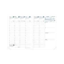 Agenda Semainier Randonnée Recharge Quo Vadis - Français - 13 mois de Déc/Déc - 9x12,5 cm