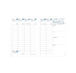Quo Vadis - Recharge Agenda - 2026 - Randonnée - Semainier Planning - Français - 13 mois de déc. à déc. - 9x12,5 cm