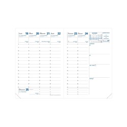 Recharge pour agenda Randonnée, 2026, 90 x 125 mm