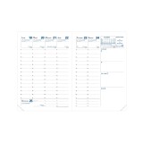 Quo Vadis - Recharge Agenda - 2027 - Randonnée - Semainier Planning - Français - 14 mois de décembre à janvier - 9x12,5 cm