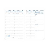 Recharge pour agenda 'Affaires' 2026, 100 x 150 mm