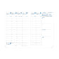 Recharge pour agenda 'Affaires' 2026, 100 x 150 mm