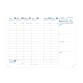 Recharge pour agenda 'Affaires' 2026, 100 x 150 mm