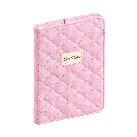 Quo Vadis - Agenda - 2026 - Affaires - Semainier Planning - Français - Constance - Rose clair - 13 mois de déc. à déc. - 10x15 cm - Toile (effet tissé) avec répertoire