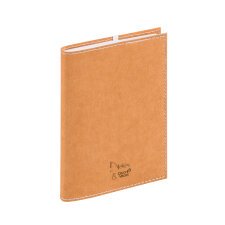 Agenda Semainier Affaires Recyclé Quo Vadis - Multilingue - Nelies - 13 mois de Déc/Déc - 10x15 cm - Marron