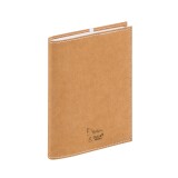 Quo Vadis - Agenda - 2026 - Affaires Recyclé - Semainier Planning - Multilingue - Nelies - Marron - 13 mois de déc. à déc. - 10x15 cm -  recyclé