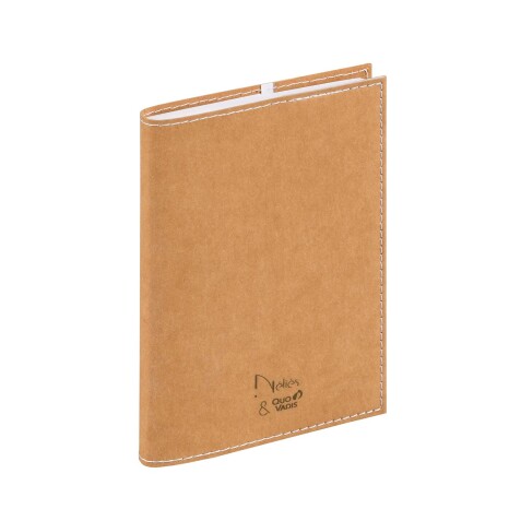 Quo Vadis - Agenda - 2026 - Affaires Recyclé - Semainier Planning - Multilingue - Nelies - Marron - 13 mois de déc. à déc. - 10x15 cm -  recyclé