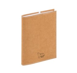 Quo Vadis - Agenda - 2027 - Affaires Recyclé - Semainier Planning - Multilingue - Nelies - Marron - 12 mois de janvier à décembre - 10x15 cm recyclé