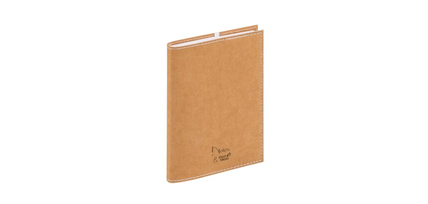 Quo Vadis - Agenda - 2027 - Affaires Recyclé - Semainier Planning - Multilingue - Nelies - Marron - 12 mois de janvier à décembre - 10x15 cm recyclé