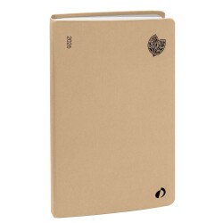 Quo Vadis - Agenda - 2026 - Affaires Recyclé - Semainier Planning - Multilingue - Harmony - Marron - 13 mois de déc. à déc. - 10x15 cm -  recyclé