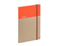 Quo Vadis - Agenda - 2027 - Affaires Recyclé - Semainier Planning - Multilingue - 12 mois de janvier à décembre - 10x15 cm recyclé