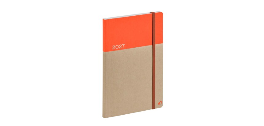 Quo Vadis - Agenda - 2027 - Affaires Recyclé - Semainier Planning - Multilingue - 12 mois de janvier à décembre - 10x15 cm recyclé