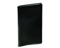 Quo Vadis - Agenda avec répertoire tranche dorée - 2027 - Affaires - Semainier Planning - Français - Luna - Noir - 14 mois de décembre à janvier - 10x15 cm Croûte de cuir