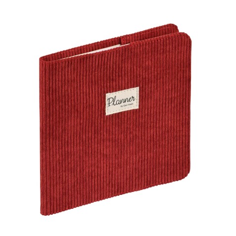Quo Vadis - Agenda - 2026 - Exécutif - Semainier Planning - Français - Colette - Rouge - 13 mois de déc. à déc. - 16x16 cm avec répertoire