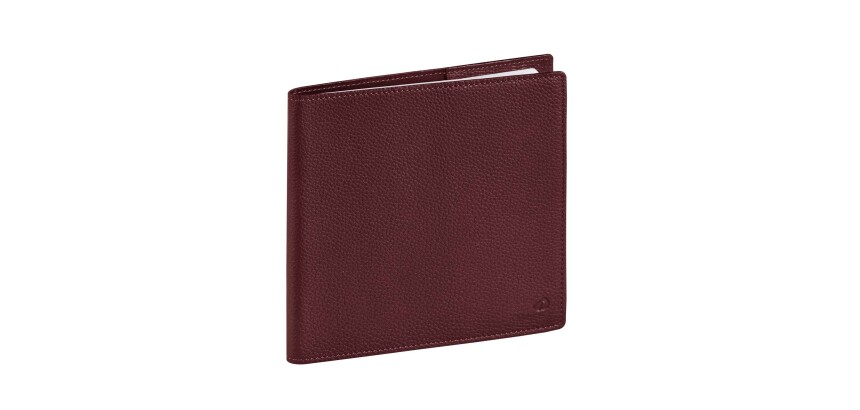 Quo Vadis - Agenda - 2027 - Exécutif Recyclé - Semainier Planning - Multilingue - Mona - 12 mois de janvier à décembre - 16x16 cm Cuir pleine fleur de vachette