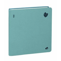 Quo Vadis - Agenda - 2026 - Exécutif Recyclé - Semainier Planning - Multilingue - Harmony - Bleu - 13 mois de déc. à déc. - 16x16 cm -  recyclé