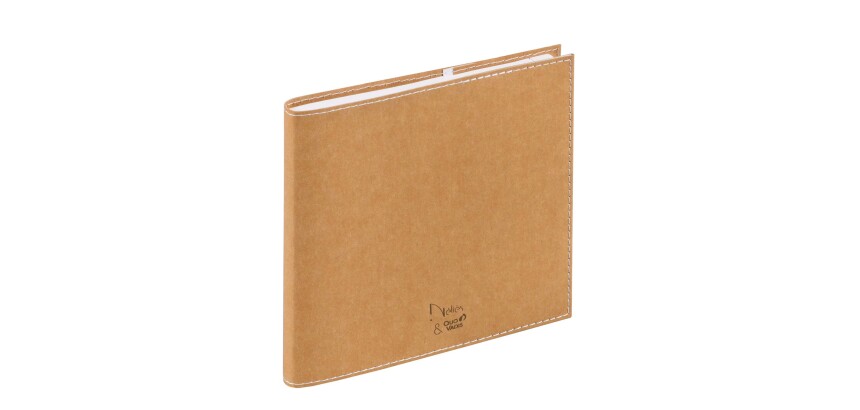 Quo Vadis - Agenda - 2027 - Exécutif Recyclé - Semainier Planning - Multilingue - Nelies - Marron - 12 mois de janvier à décembre - 16x16 cm recyclé
