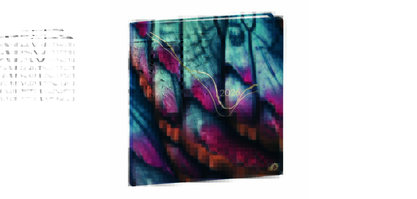 Quo Vadis - Agenda - 2026 - Exécutif - Semainier Planning - Français - Hipsy - Multicolore - 13 mois de déc. à déc. - 16x16 cm