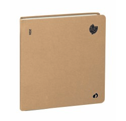 Quo Vadis - Agenda - 2026 - Exécutif Recyclé - Semainier Planning - Multilingue - Harmony - Marron - 13 mois de déc. à déc. - 16x16 cm -  recyclé