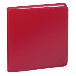 Quo Vadis - Agenda - 2026 - Exécutif - Semainier Planning - Français - Luna - 13 mois de déc. à déc. - 16x16 cm Croûte de cuir - tranche dorée