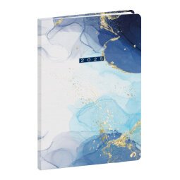 Agenda Semainier Ministre Quo Vadis - Français - Hipsy - 13 mois de Déc/Déc - 16x24 cm  - Bleu