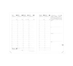 Quo Vadis - Agenda - 2026 - Ministre - Semainier Planning - Français - Calypso - 13 mois de déc. à déc. - 16x24 cm