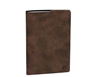 Quo Vadis - Agenda avec répertoire - 2027 - Président - Semainier Planning - Français - Bergame - Marron - 14 mois de décembre à janvier - 21x27 cm