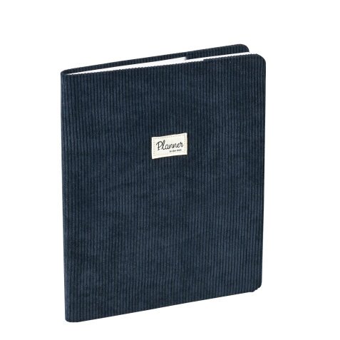 Agenda Semainier Président Quo Vadis - Français - Colette - 13 mois de Déc/Déc - 21x27 cm  - Bleu