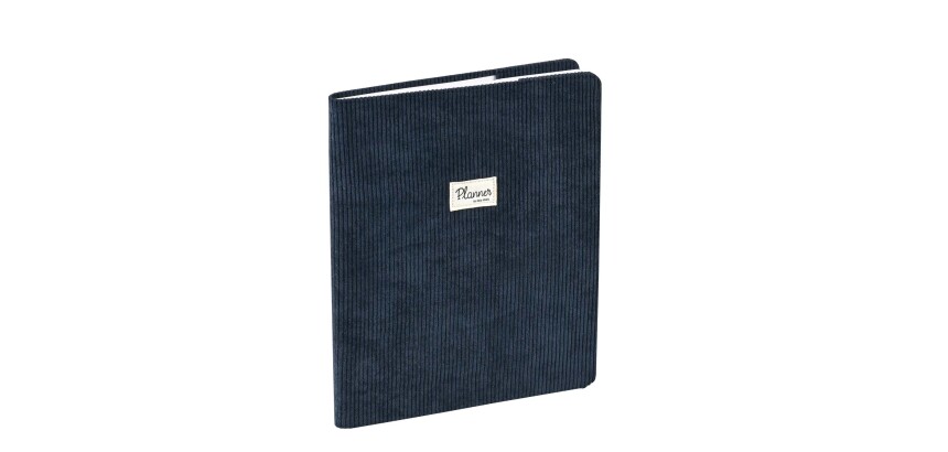 Quo Vadis - Agenda avec répertoire - 2027 - Président - Semainier Planning - Français - Colette - Bleu marine - 14 mois de décembre à janvier - 21x27 cm