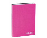 Quo Vadis - Agenda année scolaire - 2026-2027 - Eurotextagenda 15 - Journalier - Multilingue - Galaxy - Rose - 12 mois de août à juillet - 10x15 cm